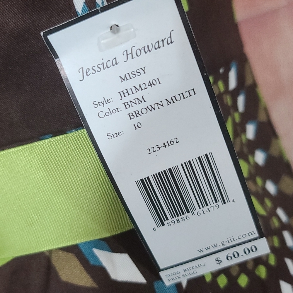 Jessica Howard NWT Kaleidoscope Sleeveless Dress - Picture 5 of 6